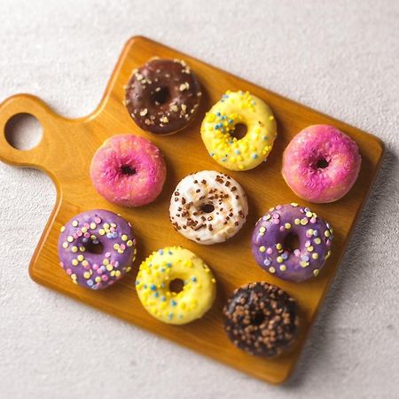 Royton Sapporo Hotel Buitenkant foto A selection of doughnuts